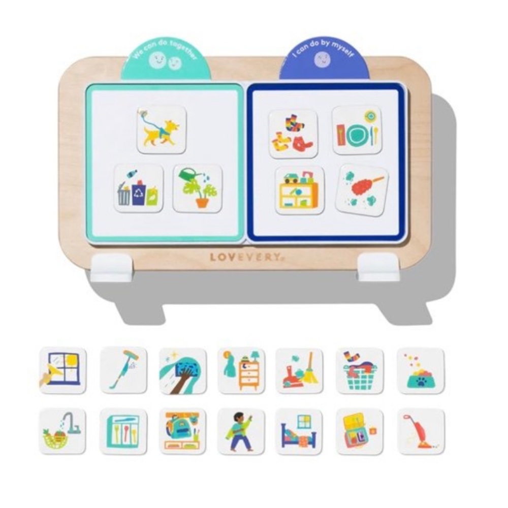 Lovevery Connector Helper Board Toddler 4 years Play Kits Montessori Reggio